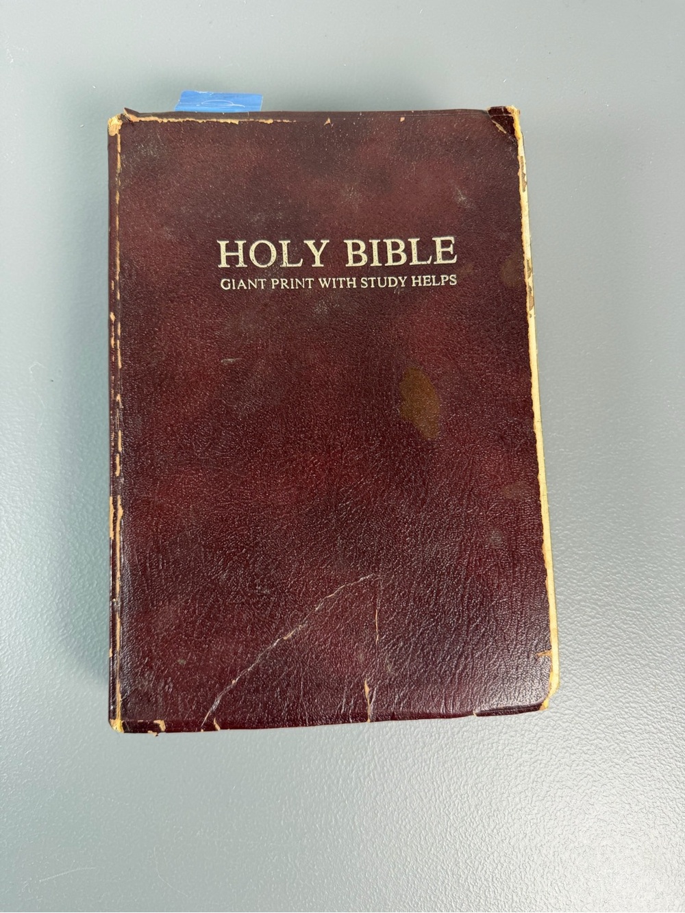 Holy Bible Giant Print with Study Helps